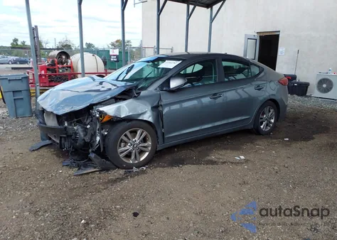 2018 Hyundai Elantra Sel z USA, uszkodzony, nr VIN KMHD84LF8JU557648